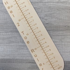 Heel 2 Toe Ruler image 1