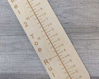 Heel 2 Toe Ruler