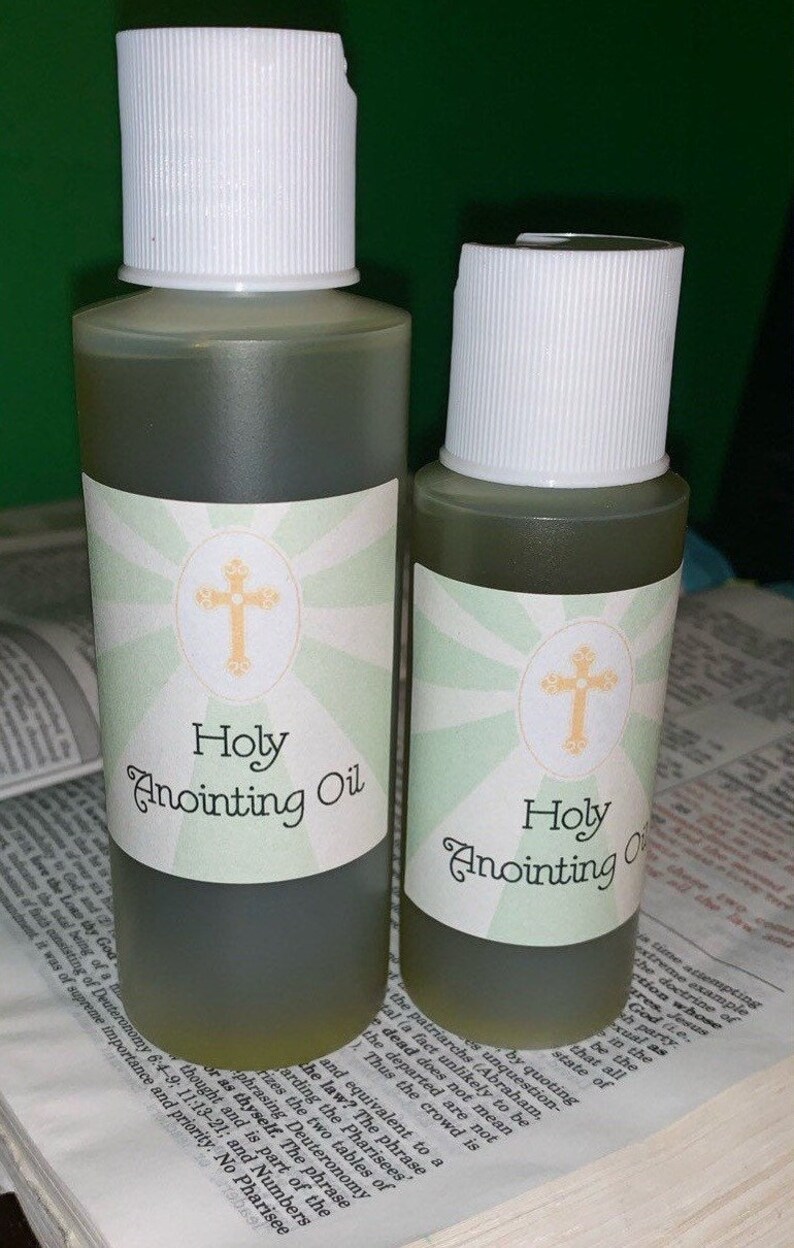 Holy Anointing Oil/ Holy Oil / Blessed Oil / Healing Oil / Etsy