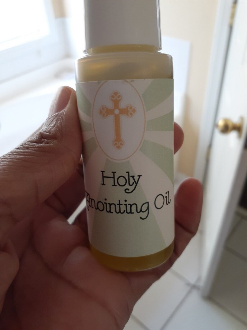 Holy Anointing Oil/ Holy Oil / Blessed Oil / Healing Oil / Etsy