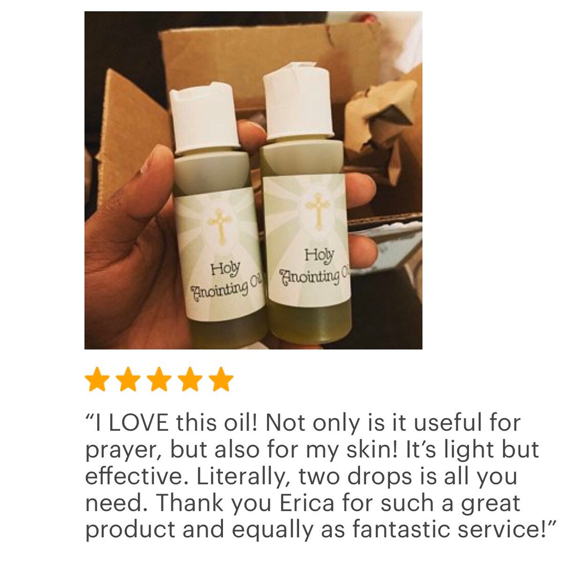 Holy Anointing Oil/ Holy Oil / Blessed Oil / Healing Oil / Etsy