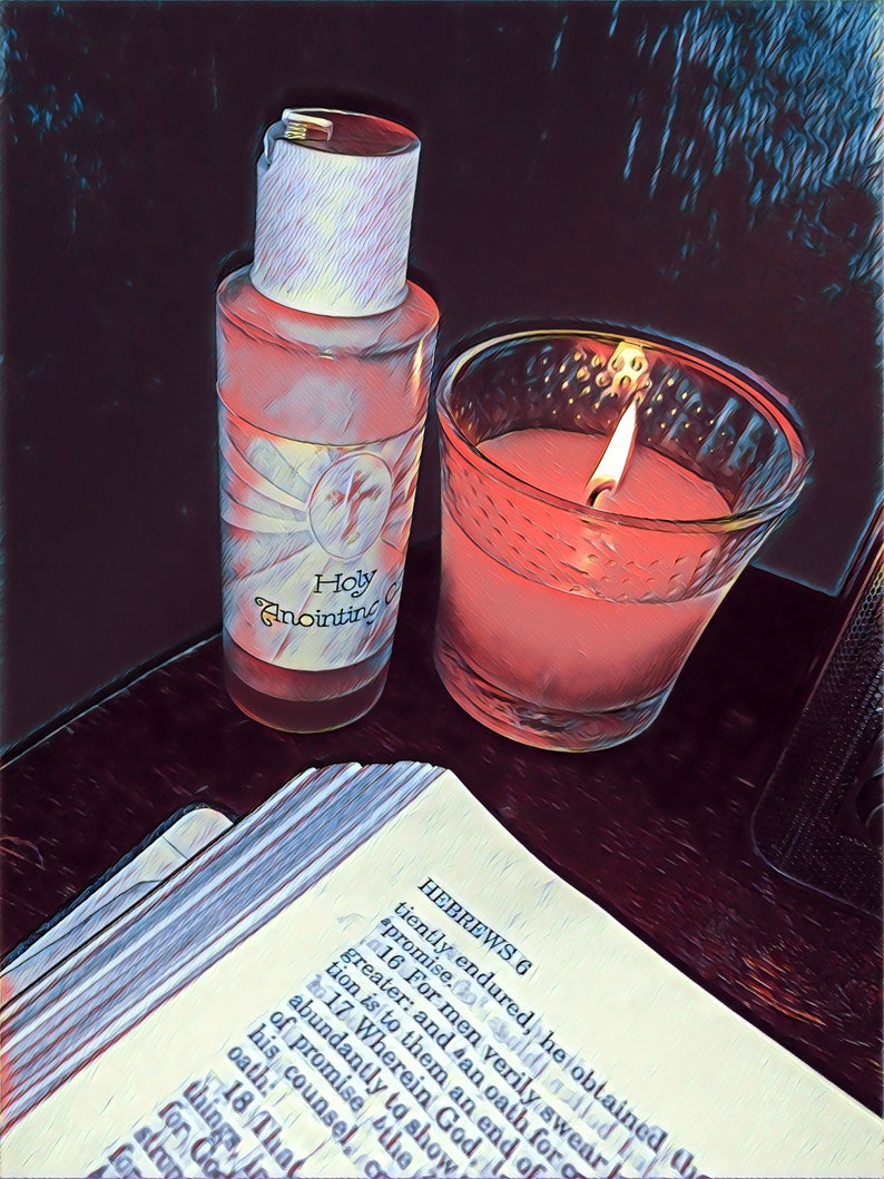 Holy Anointing Oil/ Holy Oil / Blessed Oil / Healing Oil / Etsy
