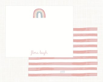 Boho Rainbow Stationery Set