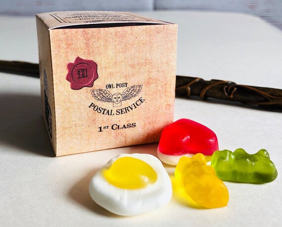 Owl Delivery Package | Cube Sweet Candy, Favour Boxes, Wizard Party, Witch Party Candy Favour Box | Wizard Candy Instant Download, 838 Il_570xn