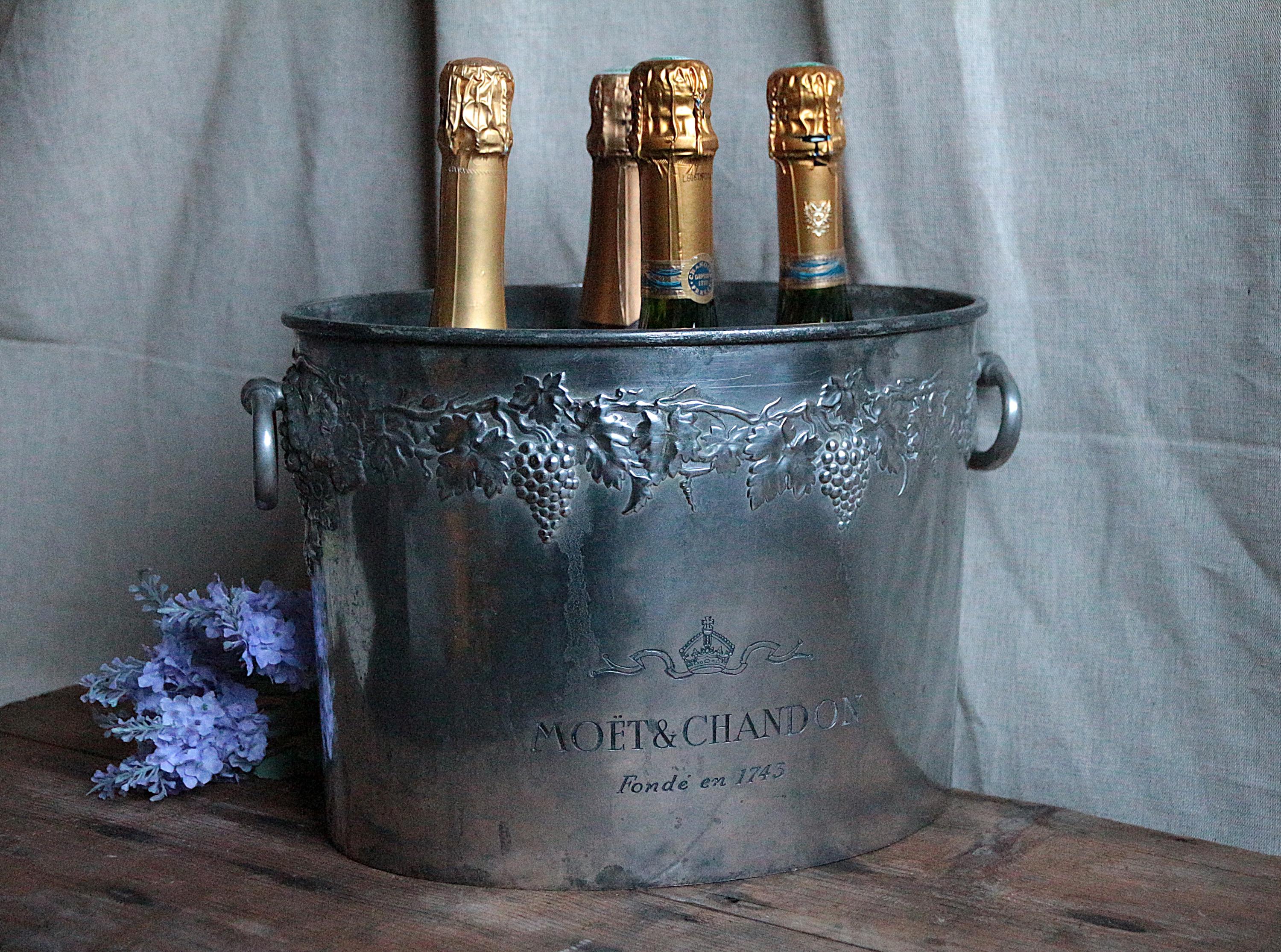 Seau champagne etain à vendre - Shopping Participatif