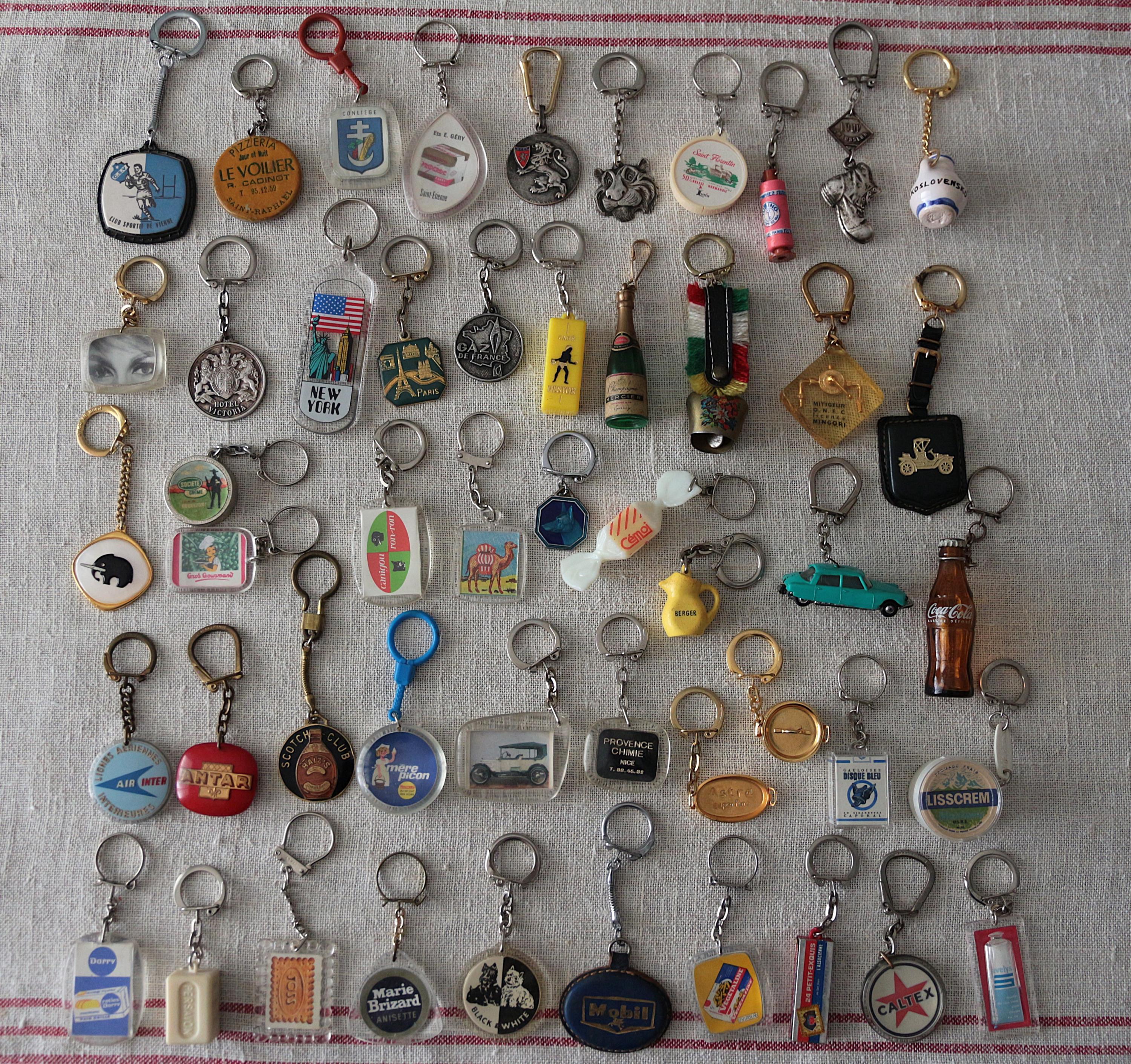 Porte clés des années 1960 - Etsy France