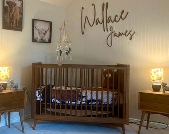 Nursery Name Sign | Baby Wood Name Sign | Wood Letters For Nursery | Custom Name Sign