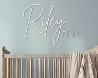 Nursery Name Sign | Baby Wood Name Sign | Wood Letters For Nursery | Custom Name Sign