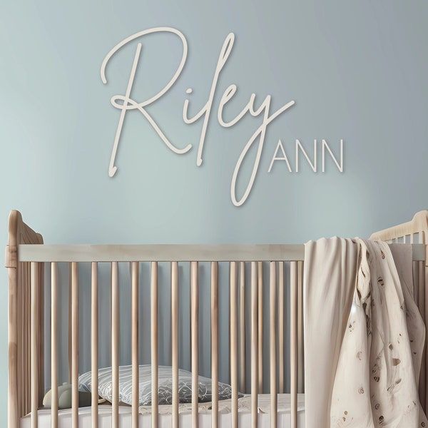 Nursery Name Sign | Baby Wood Name Sign | Wood Letters For Nursery | Custom Name Sign