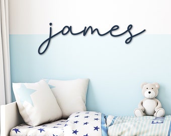 Nursery Name Sign | Baby Wood Name Sign | Wood Letters For Nursery | Custom Name Sign