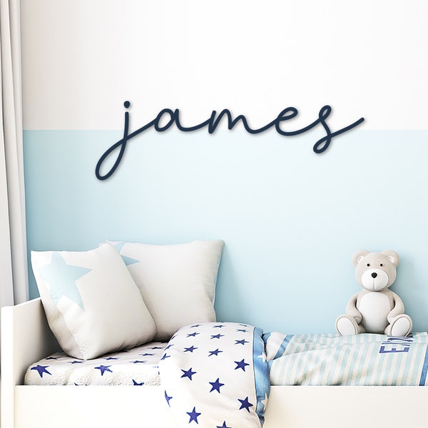 Nursery Name Sign | Baby Wood Name Sign | Wood Letters For Nursery | Custom Name Sign