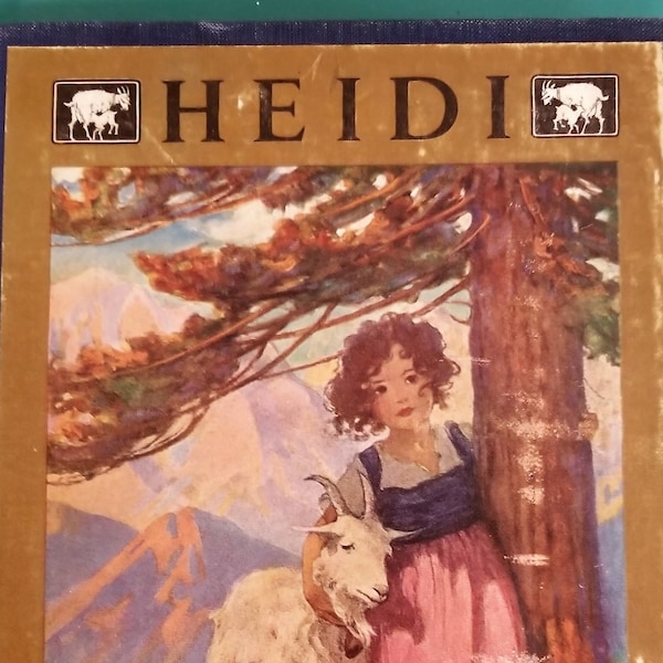 Heidi by Johanna Spyri, published by David McKay, 1922, 1st edition
