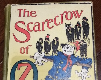 Vintage edition of The Scarecrow of Oz (1920s printing)