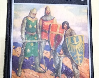 Antique illustrated 1st edition of King Arthur and His Knights