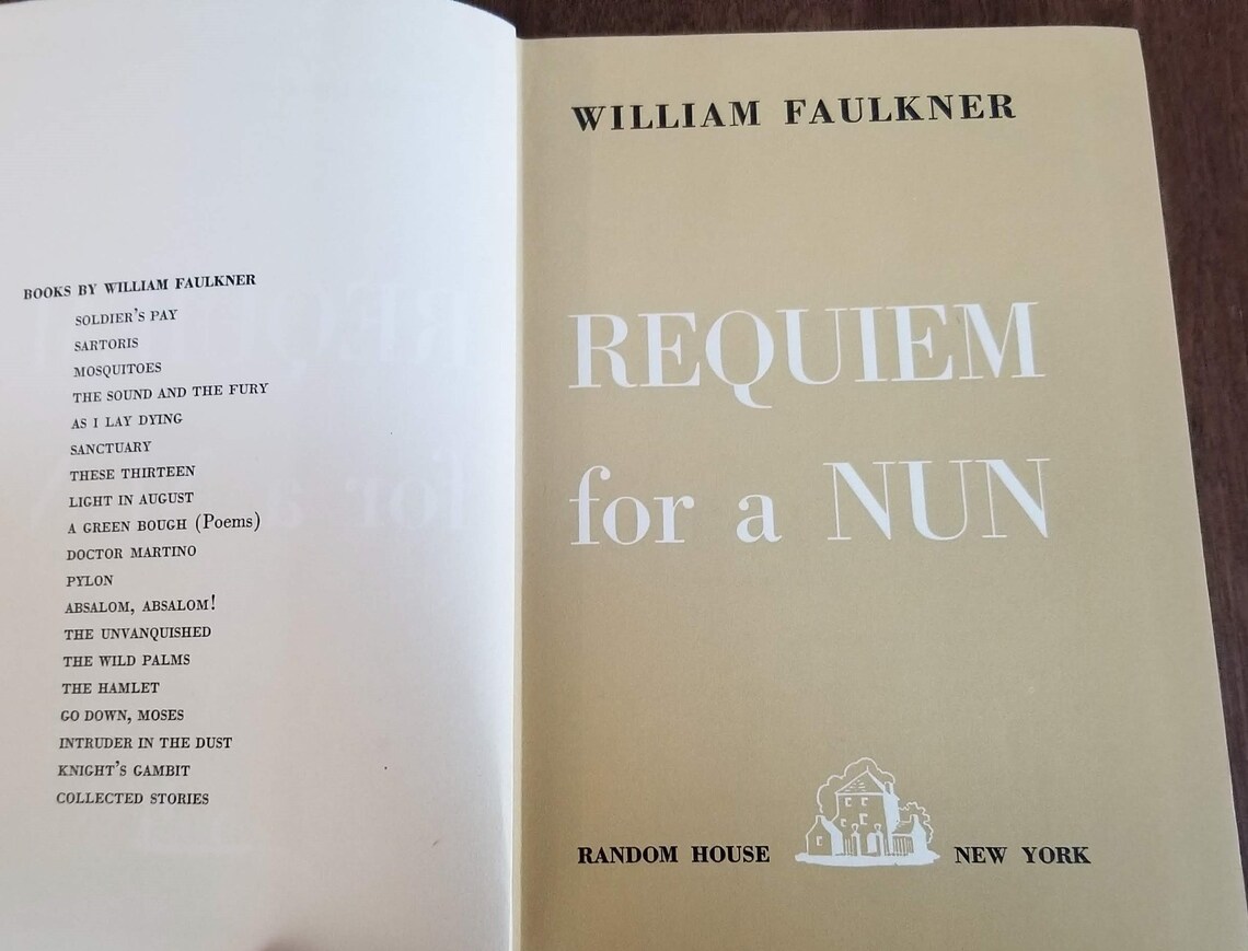 Requiem for a Nun by William Faulkner Requiem for a Nun by William Faulkner
