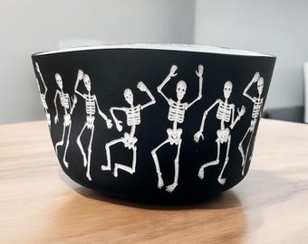 Skeletons Silicone Tumbler Boot - Laser Engraved