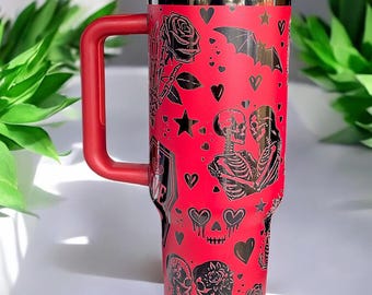 Dark Romance Tumbler - Laser Engraved
