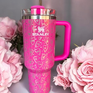 40 oz Tumbler w/360 engraved w Candy Hearts