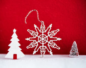 Adult Snowflake Ornament