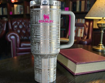 Library Tumbler 40 oz - Laser Engraved - Stanley and Unbranded