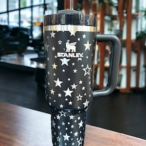 40 oz tumbler w/ Stars Engraving