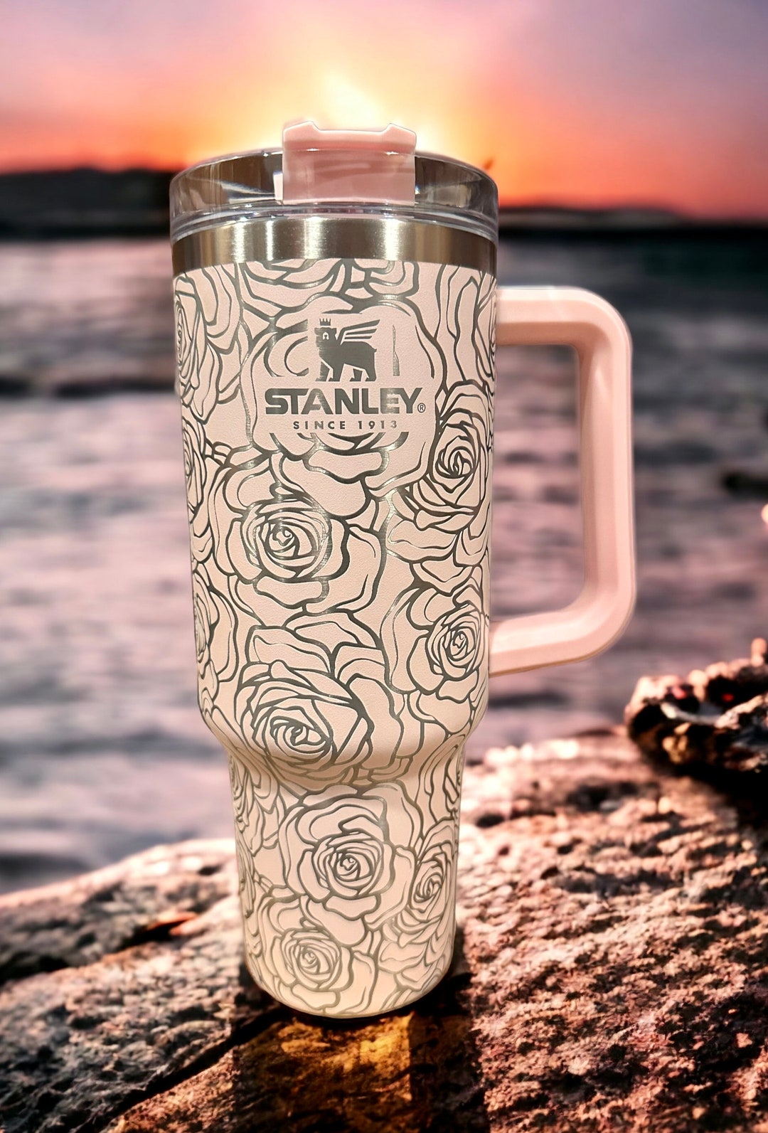 40OZ TUMBLER - BUDS & BLOOMS BLUSH main image 1