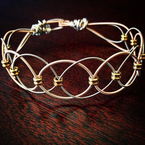 Infinity Guitar String Bracelet Etsy