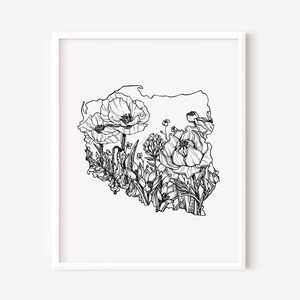Digital Download: Poland Art, Poland Print, Poland Art Print, Poland Wall Art, Poland Gift