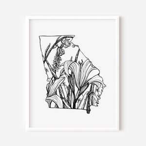 Digital Download: Georgia Art, Georgia Print, Georgia Art Print, Georgia Wall Art, Georgia Gift