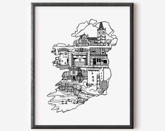 Dublin, Ireland Art Print