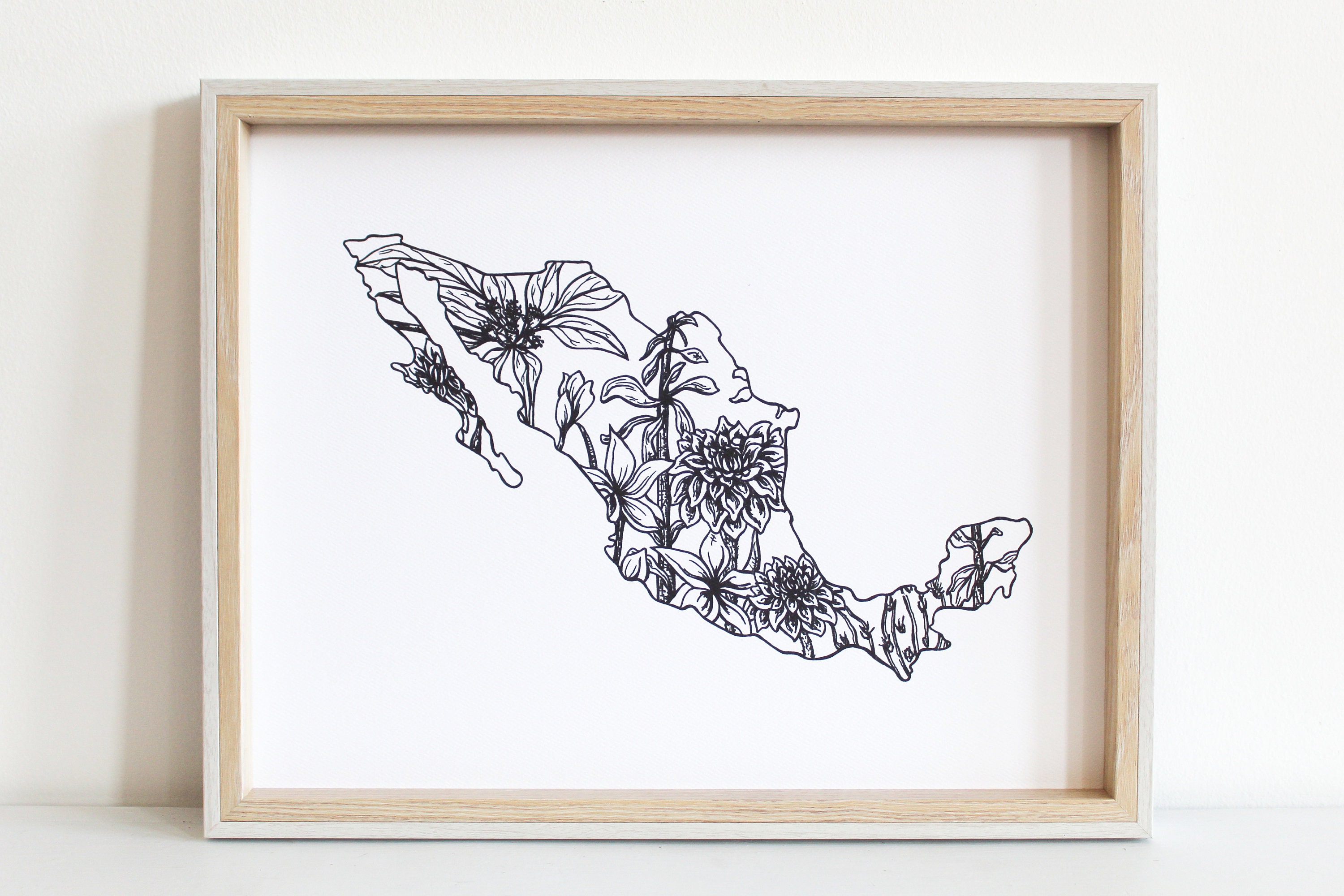 Mexico Art Mexico Print Mexico Art Print Mexico Wall Art Etsy