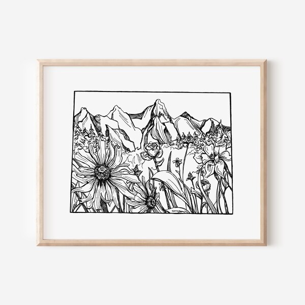 Colorado Wall Art Etsy