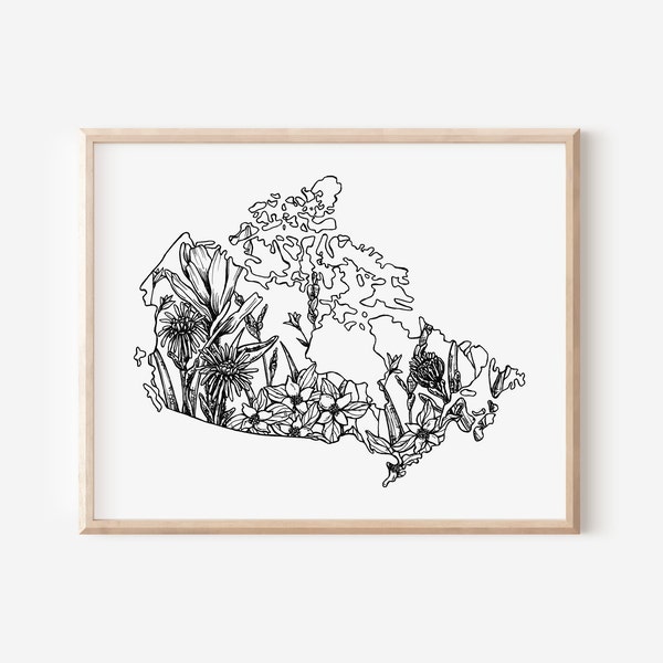 Canada Art, Canada Print, Canada Art Print, Canada Wall Art, Canada Gift