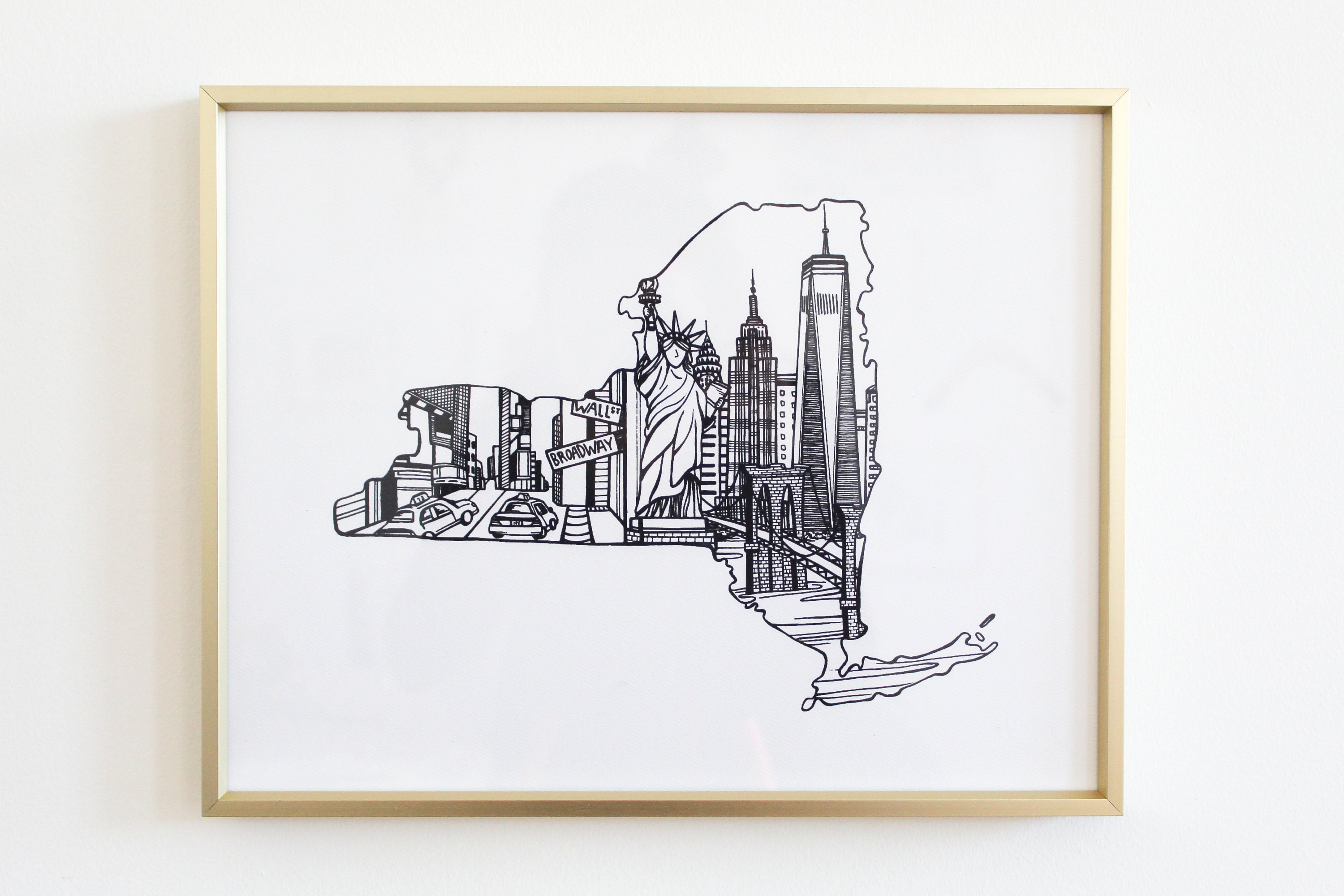 New York City Art New York City Print New York City Art Etsy