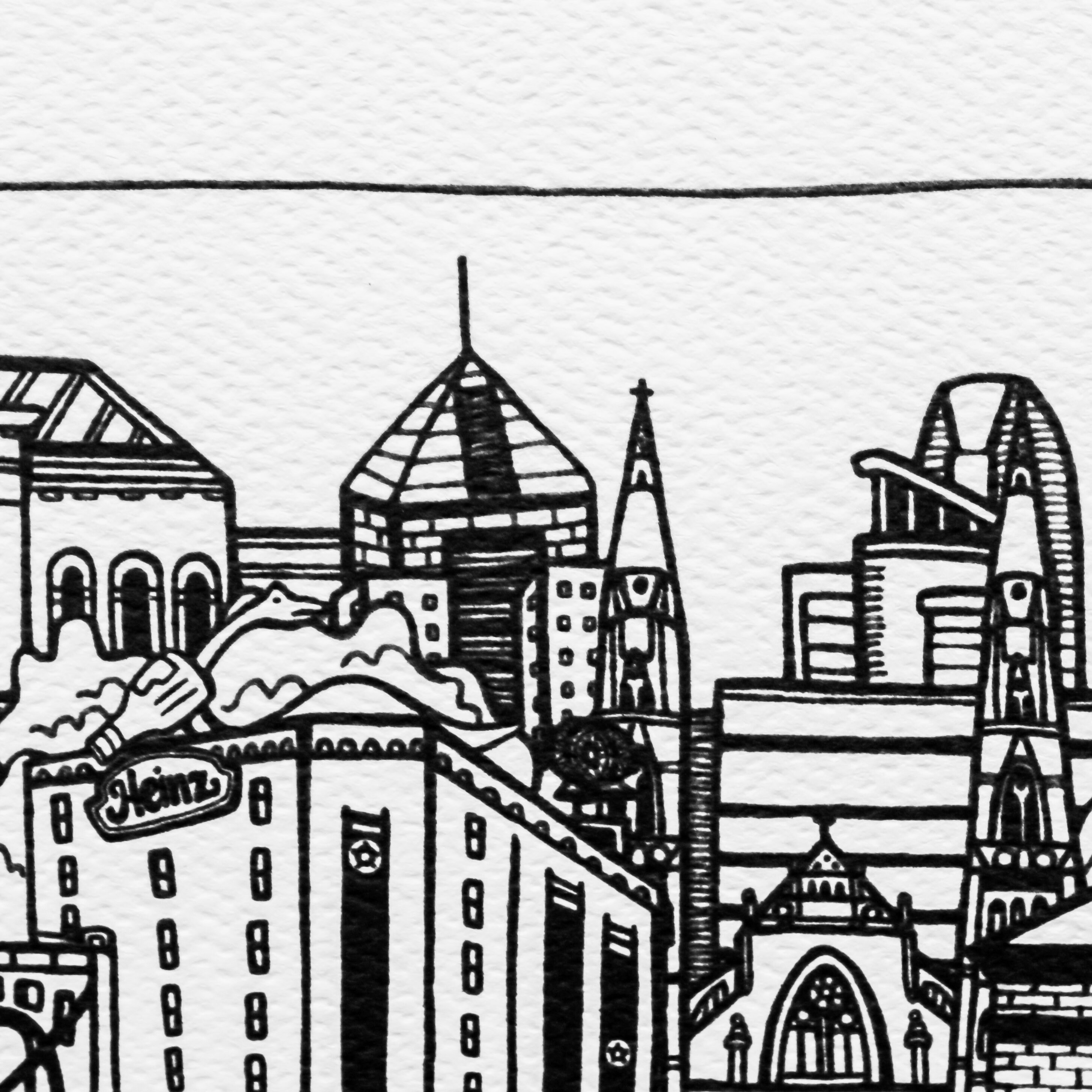 Pittsburgh Art Pittsburgh Print Pittsburgh Art Print Etsy