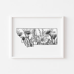Montana Art Montana Print Montana Art Print Montana Wall - Etsy