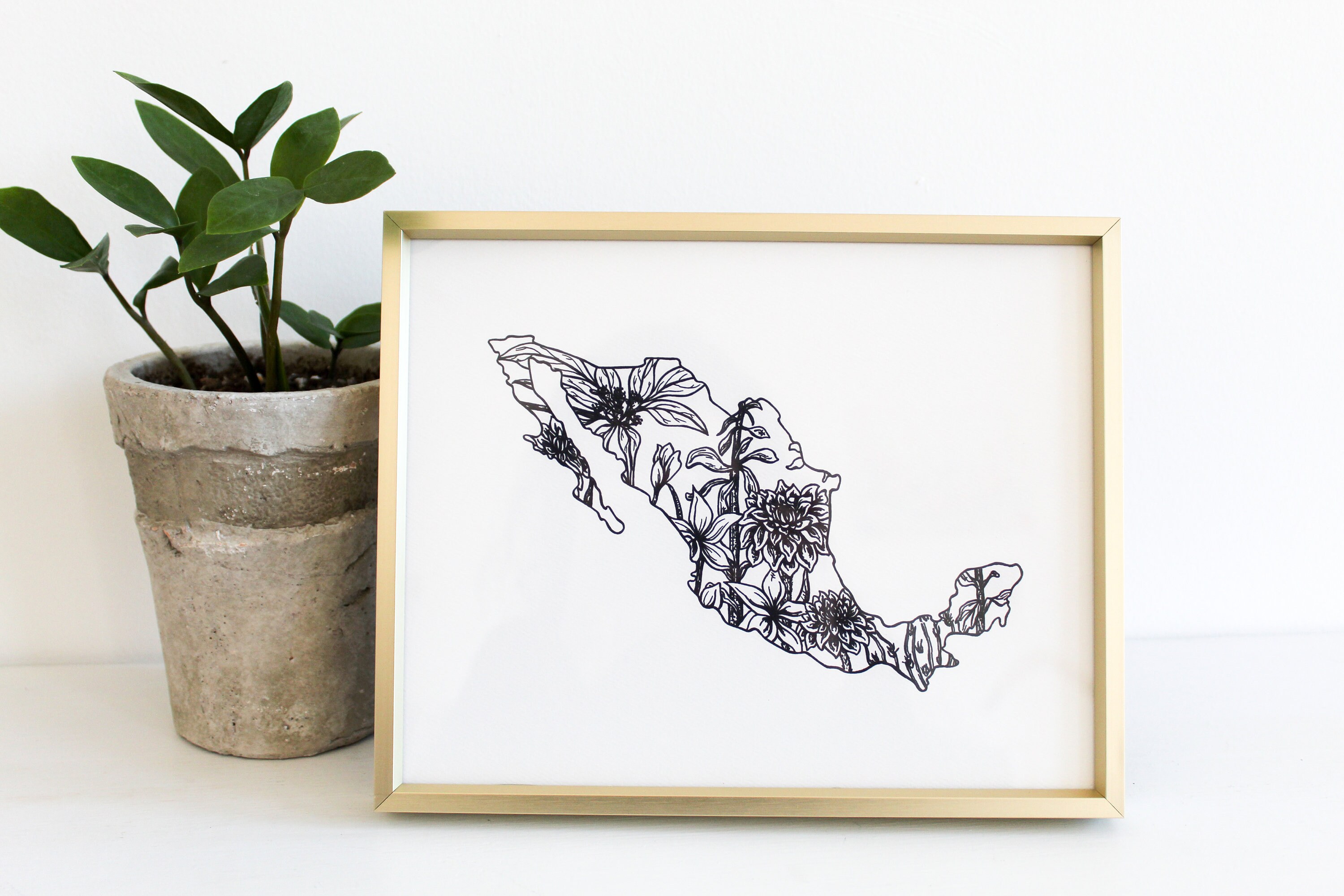 Mexico Art Mexico Print Mexico Art Print Mexico Wall Art Etsy