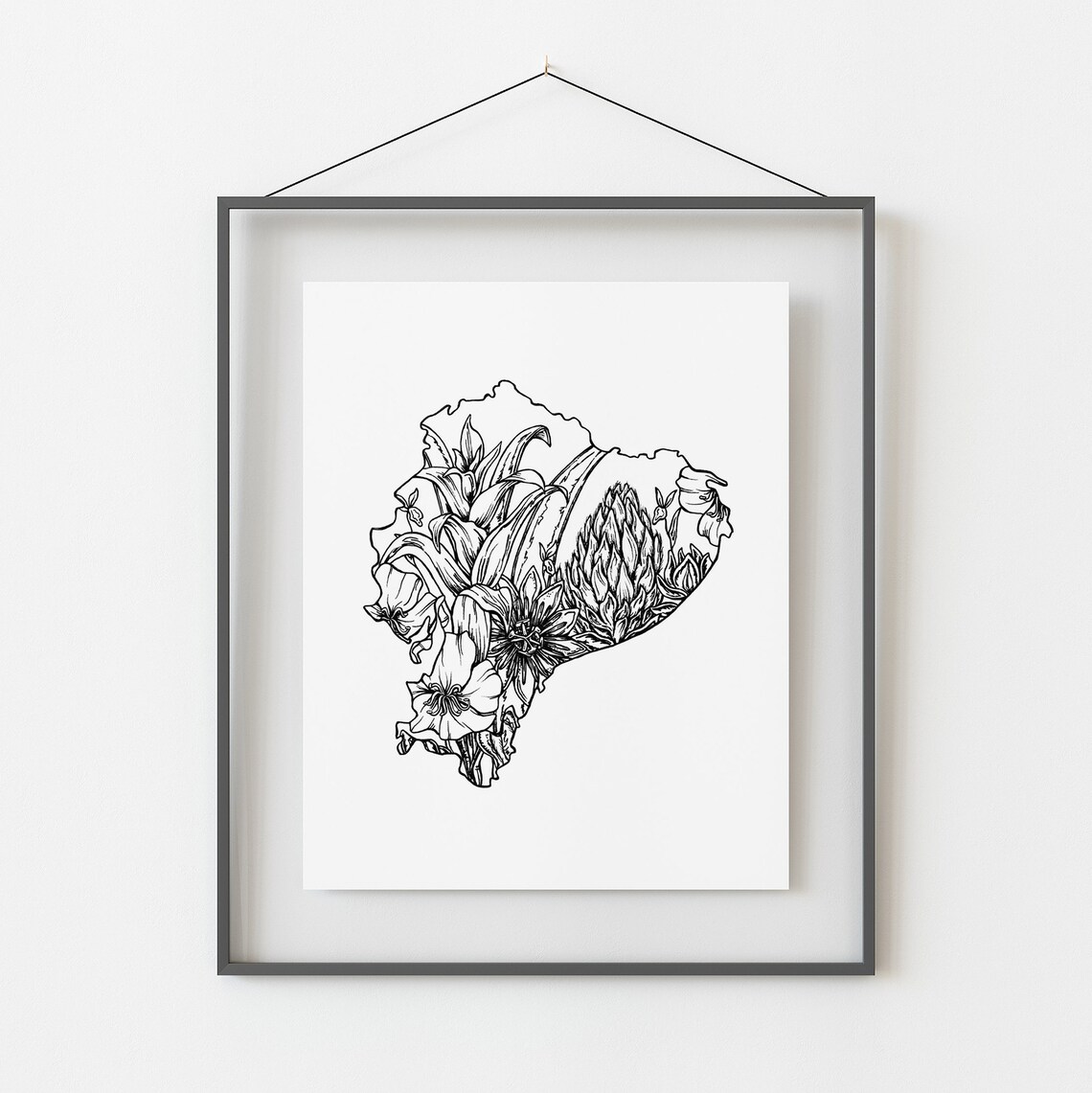 Ecuador Art Ecuador Print Ecuador Art Print Ecuador Wall - Etsy