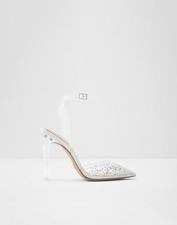 Brand new Blingbling Cinderella glass heels, Women's Fashion, Footwear,  Heels on Carousell