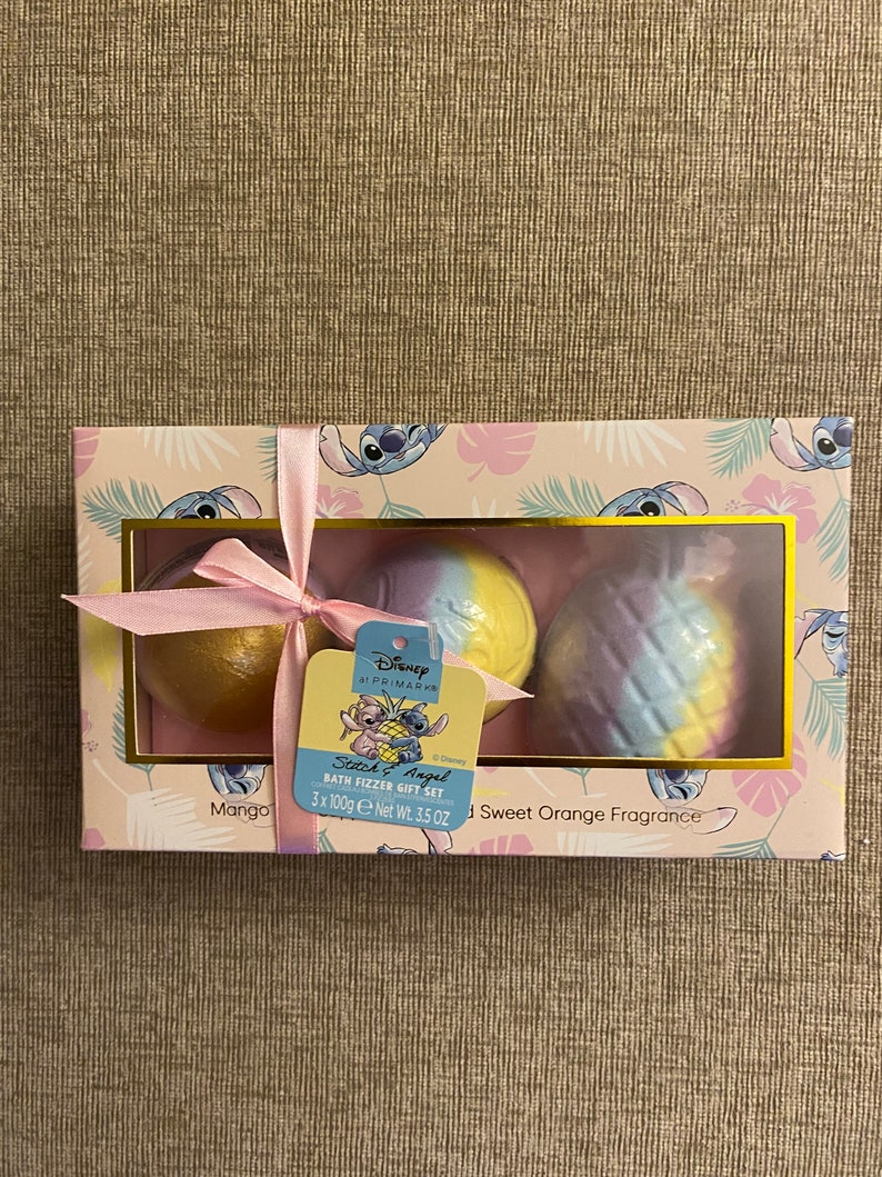 Disney Lilo and Stitch 3-pack Bath Fizzer Stitch Bath Bomb | Etsy