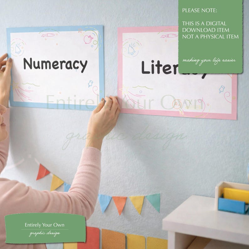 Learning Subject Display Classroom Display Subjects - Teacher Resource - Etsy