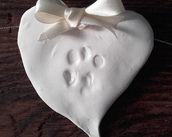 hole piercing tool and gift bag 2 ribbon styles makes 4-6 newborn prints Super soft Pink baby handprint footprint air drying clay