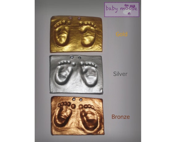 air dry clay baby prints