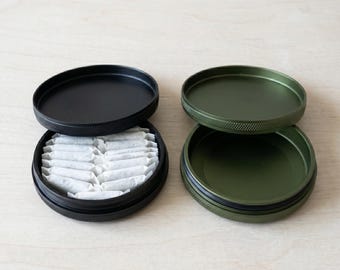 Aluminum Zyn Can Holder, Full Size Zyn Container Case, Metal Zyn Holder, Pocket Carry Case, Durable Storage, Gift for Him, 1 Pack