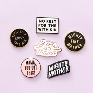 Mum Enamel Pin - Gift for Mum - Pins for moms - Enamel Pin - Flair - Mother's Day Gift - Lapel Pin - New Mum gift - Pin Badge - Mother's Day