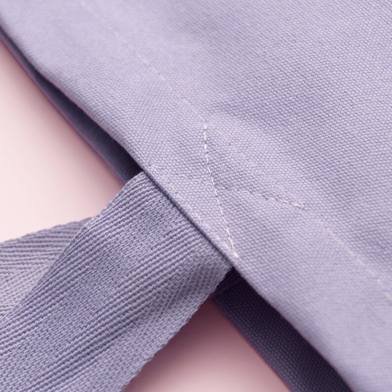 Canvas Shopper Cotton Tote Bag Funny Slogan Bag Purple Tote Bag Under Control Lavender Tote Bag Eco Bag