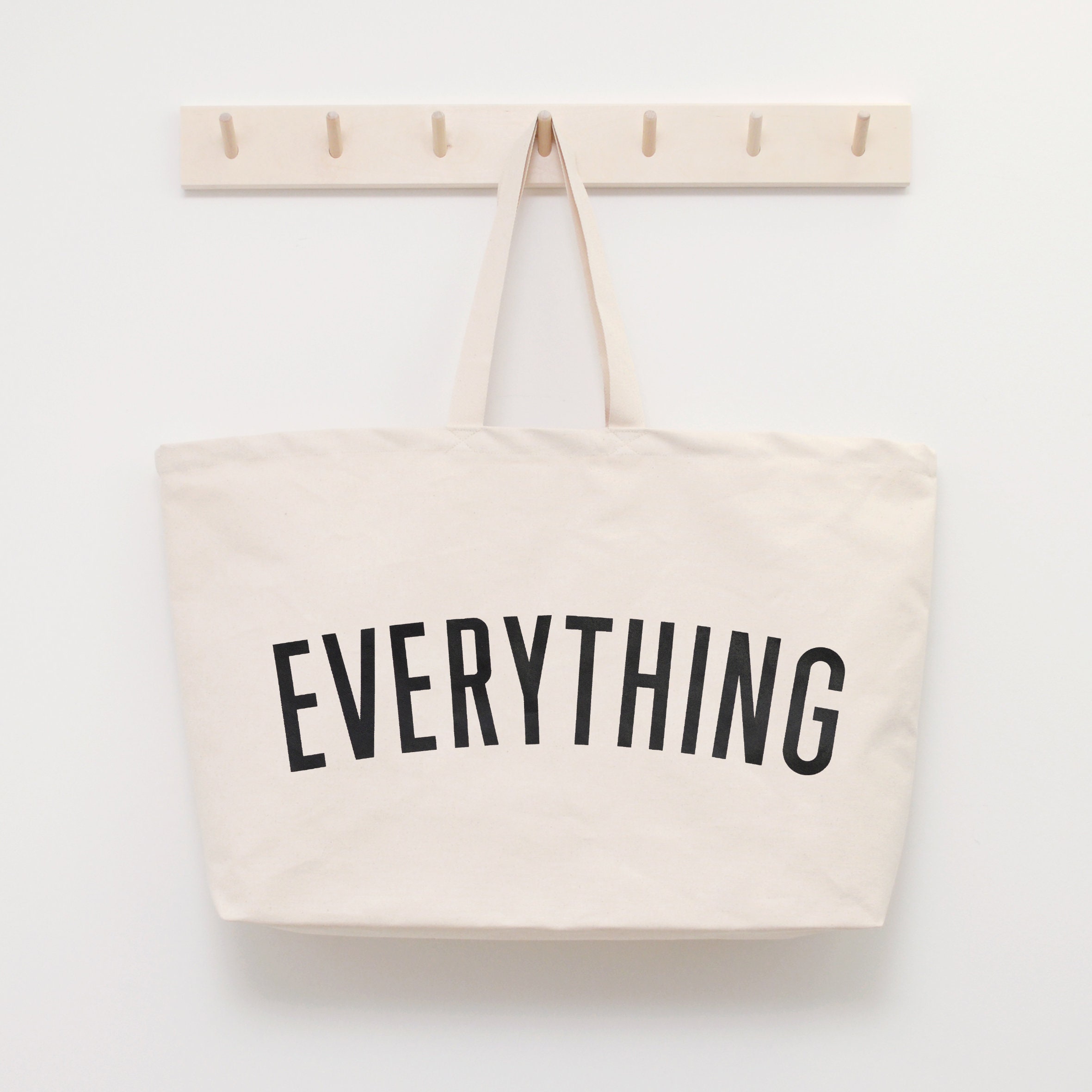 Everything Really Big Bag Weekender Bag Giant Canvas Grocery Bag Maxi  Shopper Bag Oversized Bag Extra Large Canvas Bag 