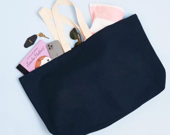 ショルダーバッグ・ポシェット GREEN STUFF Full Moon Tantan Large Canvas Bag 1 black L Amazon.com: bmuvghi Black Cat Canvas Tote Bag with Zipper