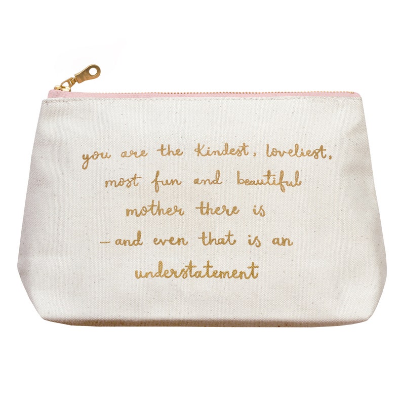 Kindest Mother Makeup Bag Mom Makeup Bag Makeup Bag for Etsy