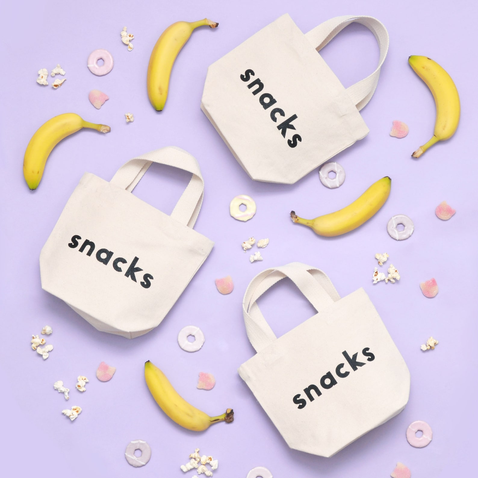 Snacks! Tote